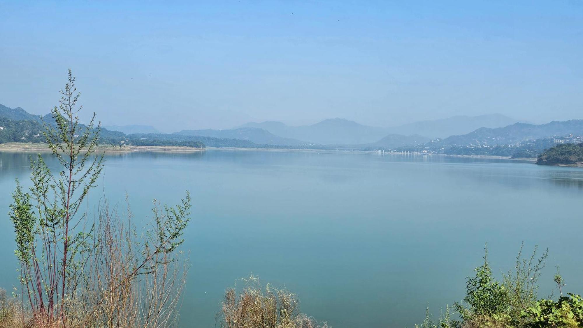 Govind Sagar View Hotel & Restaurant Bilaspur  Ngoại thất bức ảnh